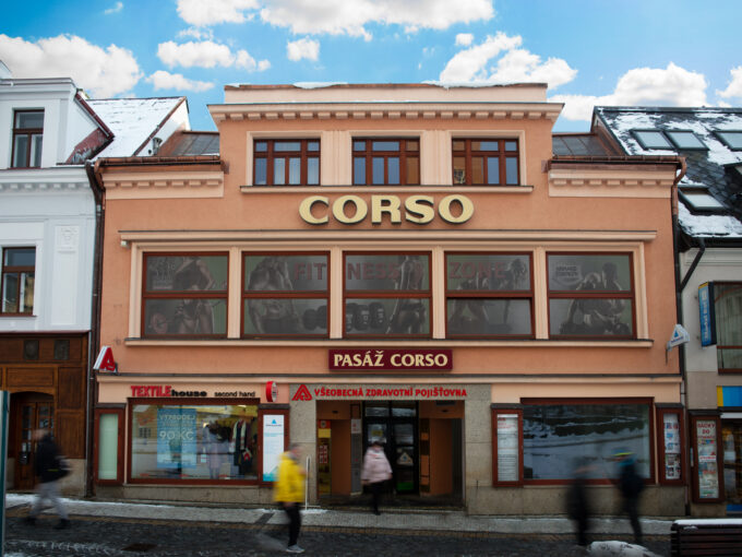 Obchodní prostory v objektu CORSO
